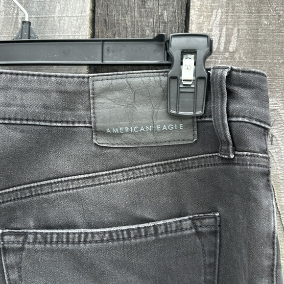 American Eagle Next Level Stretch Black Slim Jeans size 32x36 - Picture 9 of 11